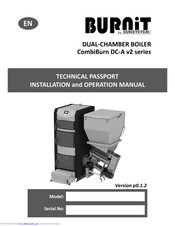 BURNiT CombiBurn DC-A v2 series Installation And Operation Manual