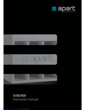 APART sub2400 Instruction Manual