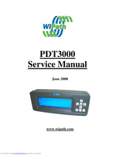 WiPath PDT3000 Service Manual