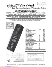 Exact Eco-Check Instruction Manual