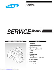 Samsung SF-4300C Service Manual