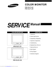 Samsung PN19JT/JO Service Manual