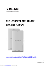 vision TECHCONNECT TC2-HDMIIP Owner's Manual