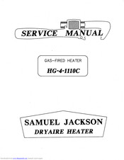 Samuel Jackson HG-4-111OC Service Manual