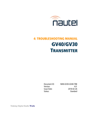 Nautel GV40 Troubleshooting Manual