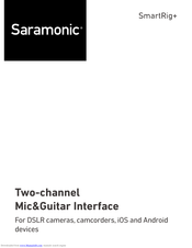 Saramonic SmartRig Plus User Manual
