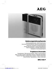 Aeg MRC 4105 P Instruction Manual & Guarantee