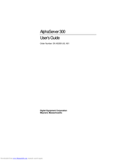 HPE AlphaServer 300 User Manual