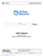 Atlas ASP-MG24 Owner's Manual