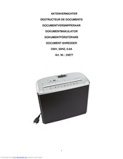 Eurotops Versand 24877 Instruction Manual