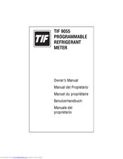 TIF 9055 Owner's Manual