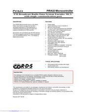 RDS PIRA32 Manual