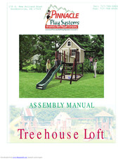 Pinnacle Treehouse Loft Assembly Manual