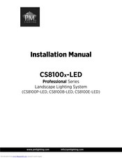P. M. Lighting CS8100E-LED Installation Manual