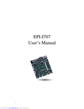 ShenZhen JHC Technology Co. EPI-I707 User Manual