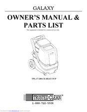 Trusted Clean TPL-17-200-CE-HEAT-TCP Owner's Manual