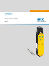 SICK i10 Lock Operating Instructions Manual