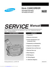 Samsung VP-A50 Service Manual