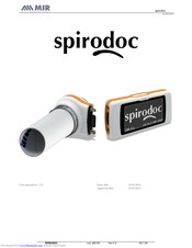 Medical International Research spirodoc User Manual