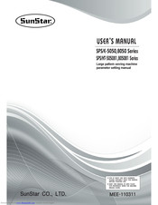 SunStar SPS/E-8050 Series SPS/HT-5050B1 Series User Manual