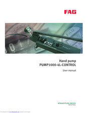 FAG PUMP1000-4L-CONTROL User Manual