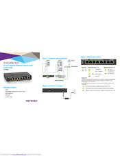 NETGEAR GS308P Installation