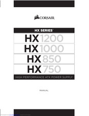 Corsair HX1000 Manuals | ManualsLib