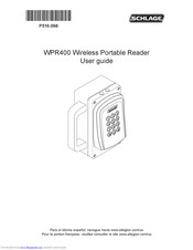 Schlage WPR400 User Manual