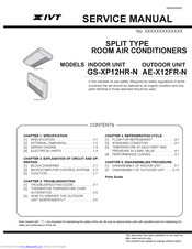 IVT AE-X12FR-N Service Manual