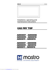 Mastro ADH3009 Installation, Operating And Maintenance Manual