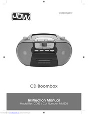 JD Williams Ltd. CD82 Instruction Manual