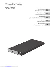 Sandstorm S650PBB15 Instruction Manual