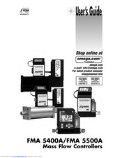 Omega FMA 5400A User Manual