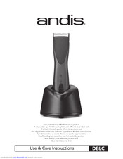 Andis DBLC Use & Care Instructions Manual