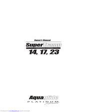 Aquaglide SuperTramp 23 Owner's Manual