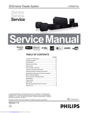Philips HTS3571/94 Service Manual