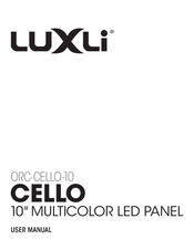 Luxli orc-cello-10 User Manual