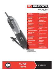 Facom NU-V.770F/0110 Original Instructions Manual