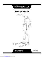 Exerpeutic POWER TOWER 1720 Owner's Manual