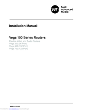 Snell Advanced Media Vega 400 Installation Manual