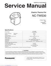 Panasonic NC-TWS30 Service Manual