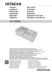 Hitachi UC 18YKSL Handling Instructions Manual