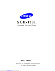 Samsung SCH-I201 User Manual