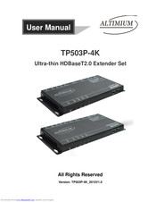 Altimium TP503P-4K User Manual