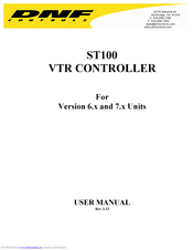 DNF Controls ST100 User Manual