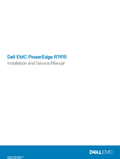 Dell EMC PowerEdge R7415 Installation And Service Manual