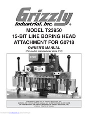 Grizzly T23950 Owner's Manual