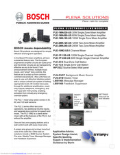 Bosch PLE-1P240-US User Manual