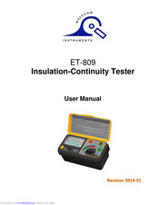 Wavecom ET-809 User Manual