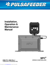 Pulsafeeder MPC Installation, Operation & Maintenance Manual